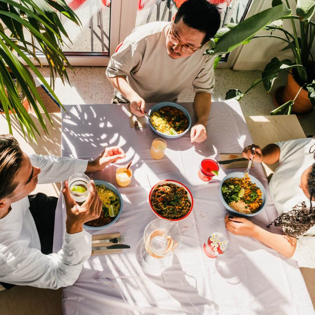 Kreative bei einem größeren Meetup des Creative Lunch Club
